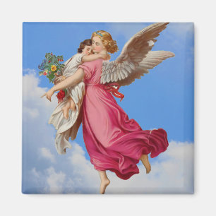 Imã Anjo Guardião E Magneta Infantil