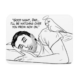 Ímã Anjo guardião para o Pai