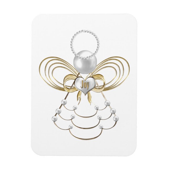 Ímã Anjo Natal do Joy Premium Magnet (Vertical)