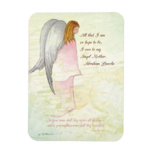 Ímã Anjo Religioso do dia de as mães, Presente Vertic
