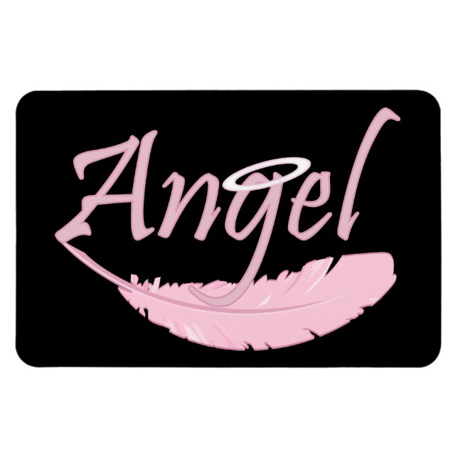 Ímã Anjo Rosa (Horizontal)