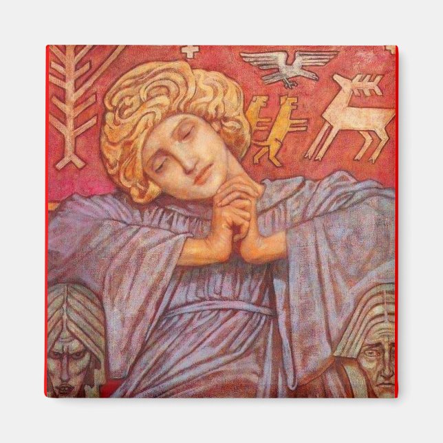 Imã Anjo sentado, John Duncan Magnet (Frente)