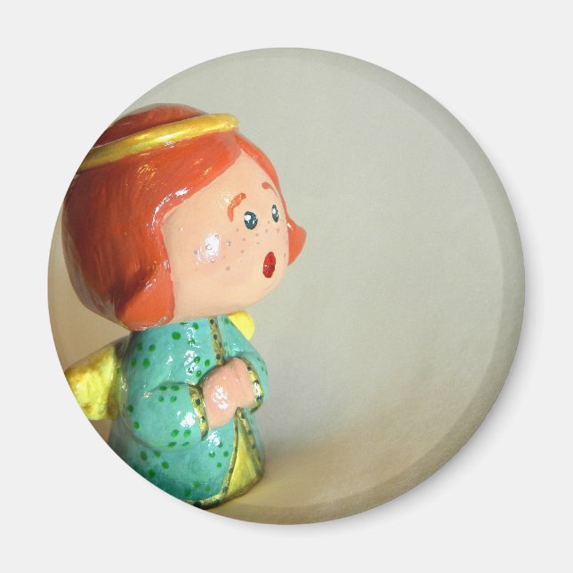 Imã Anjo verde III (Frente)