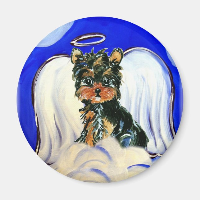 Imã Anjo Yorkie Poo (Frente)