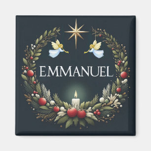 Imã Anjos de Natal Emmanuel
