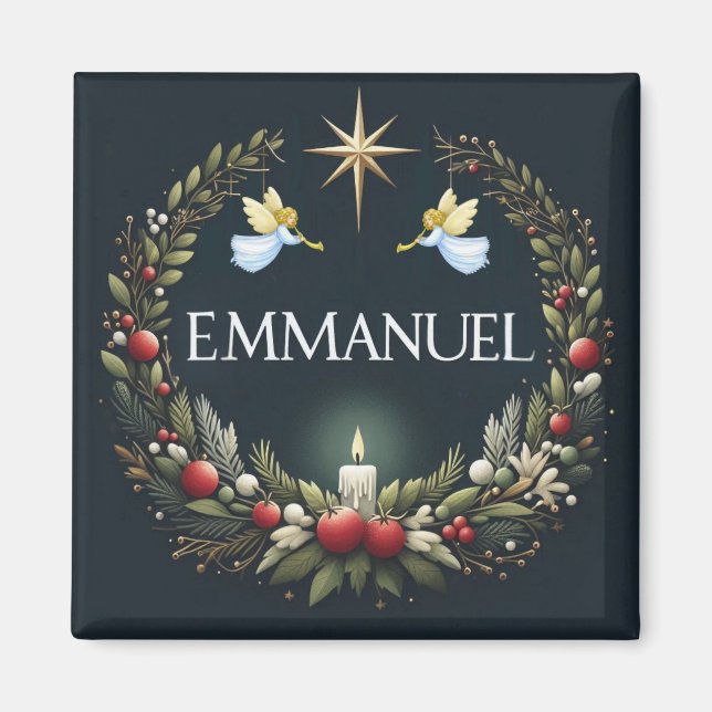 Imã Anjos de Natal Emmanuel (Frente)