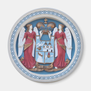 Imã anjos ortodoxos selam símbolo religioso stuco Opti