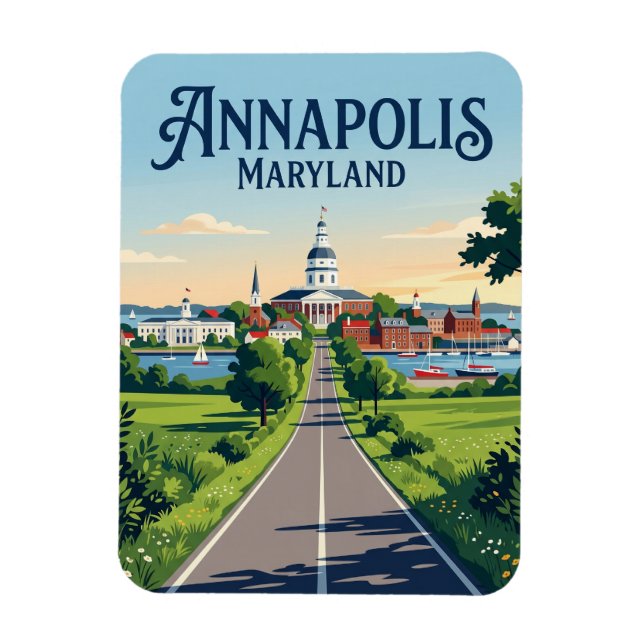 Ímã Annapolis Maryland (Vertical)