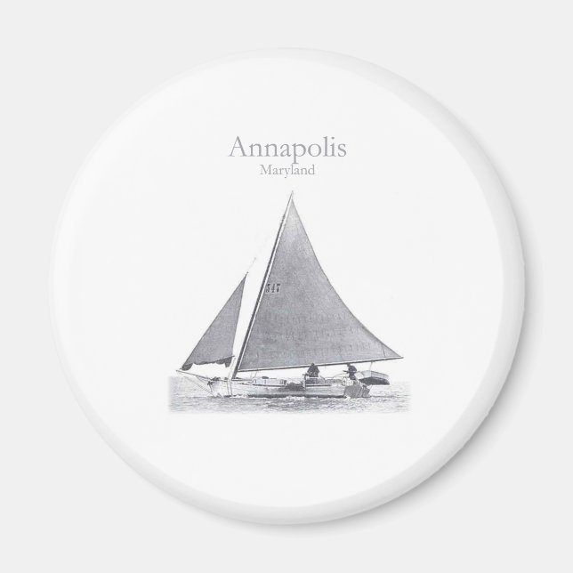 Imã Annapolis Skipjack (Frente)
