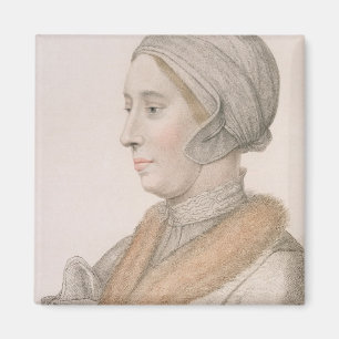 Imã Anne Boleyn (1507-36) gravada por Francesco Bartol