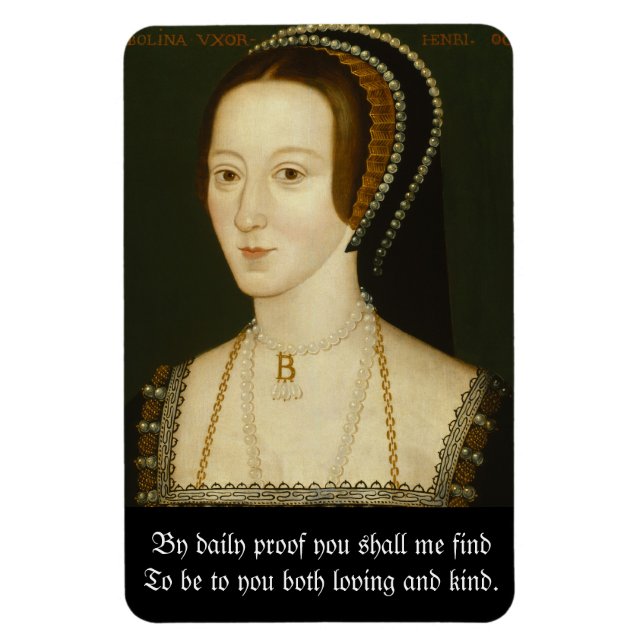 Ímã Anne Boleyn Cote Magnet (Vertical)