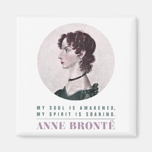 Imã Anne Bronte, Retrato e Citação Minha Alma está 