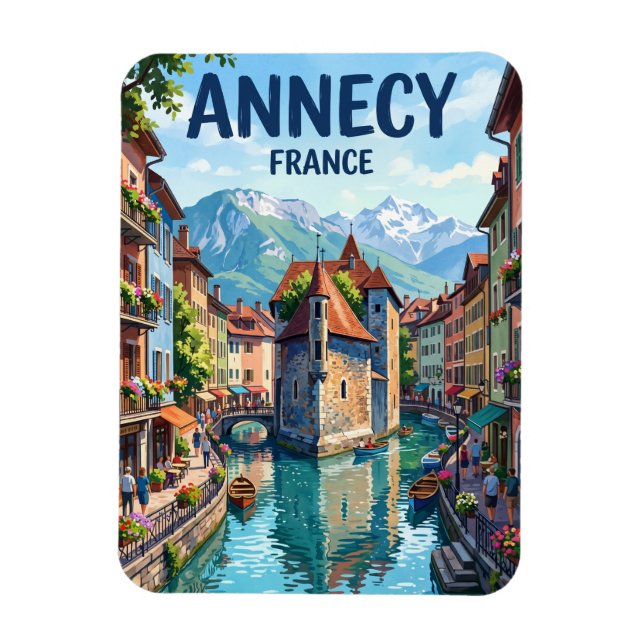 Ímã Annecy França (Vertical)