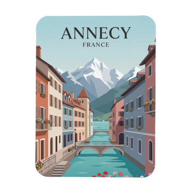 Ímã Annecy França (Vertical)