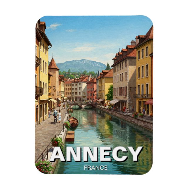 Ímã Annecy France (Vertical)