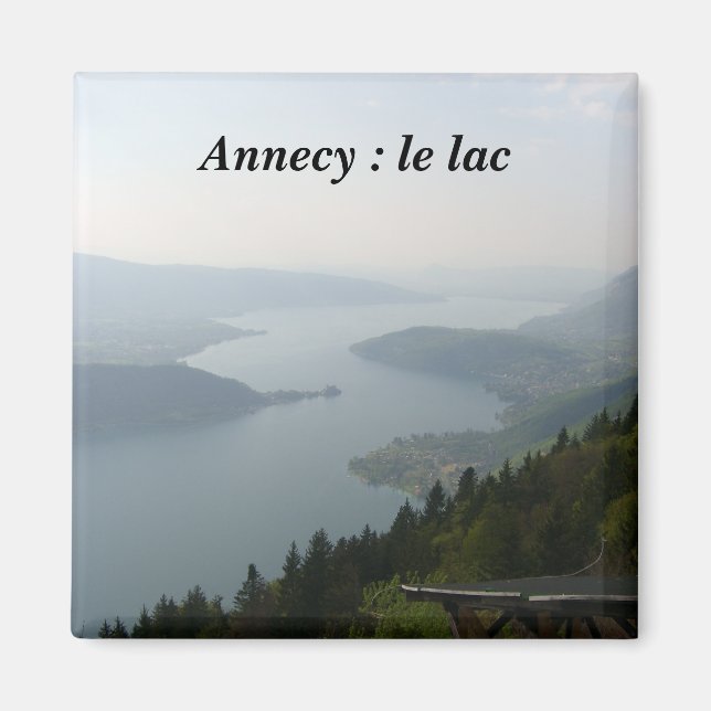 Imã Annecy: o lago - (Frente)