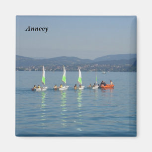 Imã Annecy: o lago -
