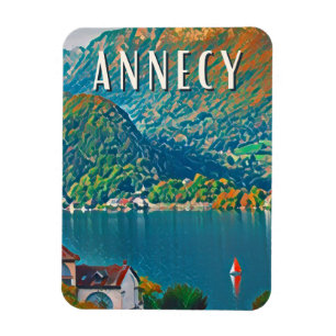 Ímã Annecy Photo Vintage