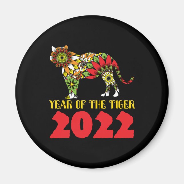 Imã Ano Chinês do Tigre 2022 (Frente)
