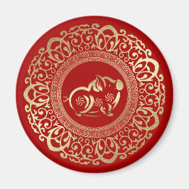 Imã Ano Chinês dos Imaginários para Presentes de Suíno