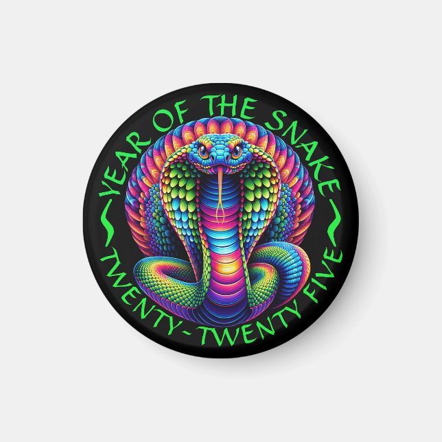 Imã Ano da cobra do Cobra (Frente)