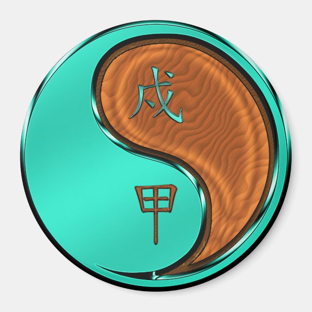 Imã Ano do Cão da Madeira (Frente)