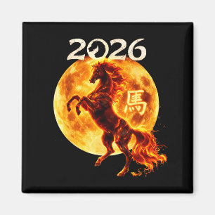 Imã Ano Do Cavalo 2026 Zodíaco Chinês Ano Novo Lunar