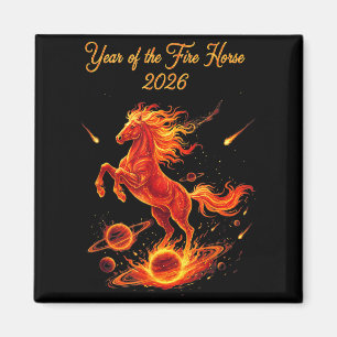 Imã Ano do cavalo de fogo 2026 ano novo chinês lunar