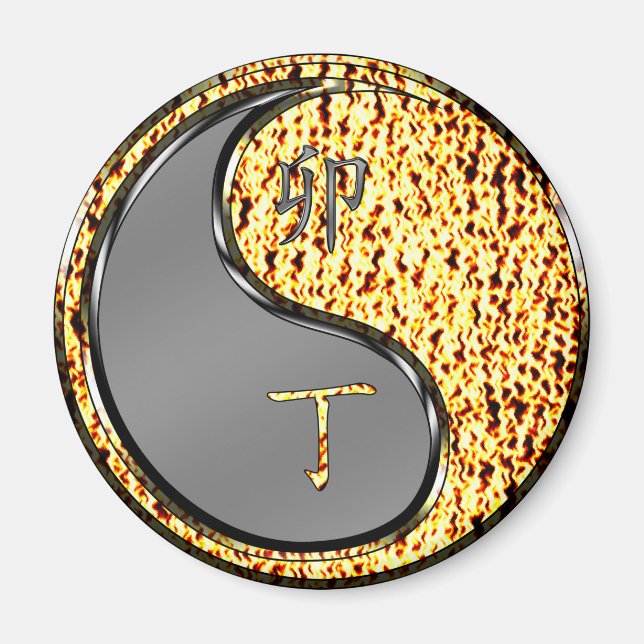 Imã Ano do Coelho Fogo (Frente)