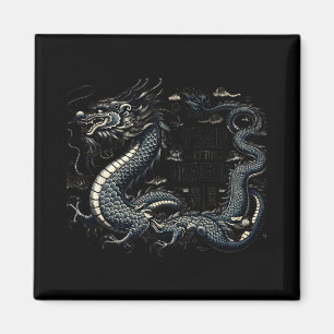 Imã Ano do Dragão Chinês Dragão Ano Novo Lunar