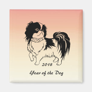 Imã Ano do ímã chinês do ano novo do cão 2018