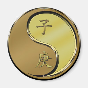 Imã Ano do rato metálico