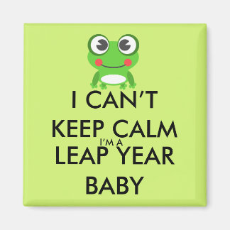 Imã Ano do Salto/ Magneta do Bebê do Dia do Salto