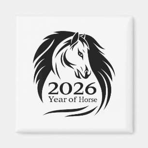 Imã Ano Festivo do Cavalo de Fogo 2026 Ano Novo Chinês