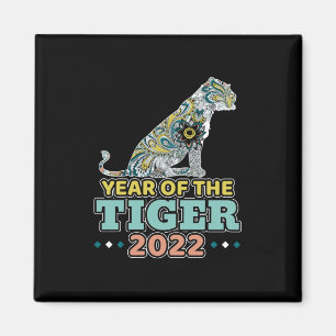 Imã Ano Novo Chinês 2022 - Tigre Branco