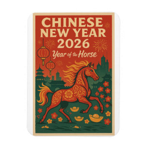 Ímã Ano Novo Chinês 2026