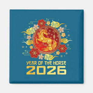 Imã Ano novo chinês 2026 ano do cavalo 