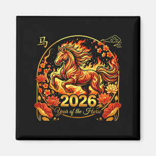Imã Ano Novo Chinês Ano do Cavalo de Fogo 2026