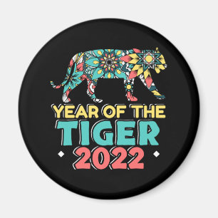 Imã Ano Novo Chinês do Tigre 2022 - Mandala
