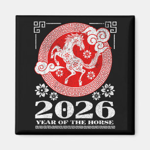 Imã Ano Novo Lunar Chinês do Cavalo de Fogo 2026
