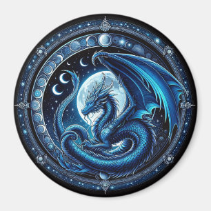 Imã Ano Novo Místico Chinês Lunar do Dragão 2024