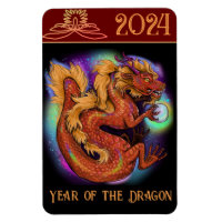 Ano Zodíaco chinês de 2024 dos Anos novos do Dragã