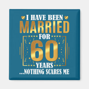 Imã Anos Casados 60 60º Aniversário de Casamento