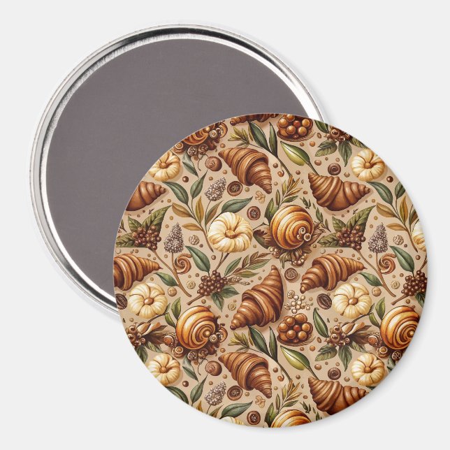 Imã Ansiando Croissants (Front/Back)