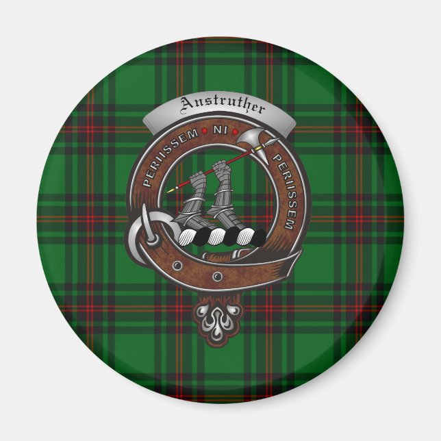 Imã Anstruther Clan Crachá Magnets (Frente)