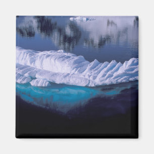 Imã Antártica, Baía do Paraíso. Iceberg no cristal