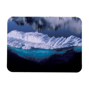 Ímã Antártica, Baía do Paraíso. Iceberg no cristal