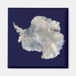 Imã Antártica (Imagem Azul Marble da NASA)