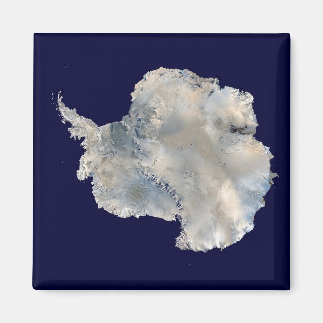 Imã Antártica (Imagem Azul Marble da NASA) (Frente)
