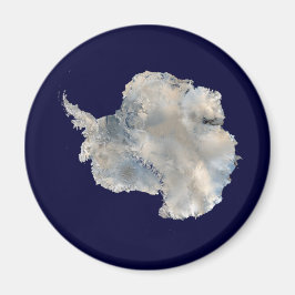 Imã Antártica (Imagem Azul Marble da NASA)